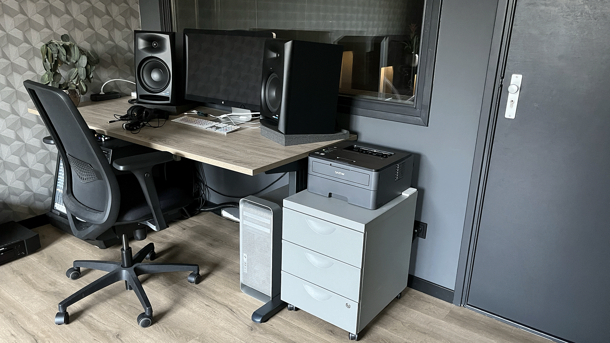 Editing Desk at Toneshed Recording Studio